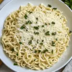 Creamy Garlic Parmesan Ramen