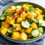 Cucumber Mango Chili Salad