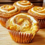 Pumpkin Swirl Muffins