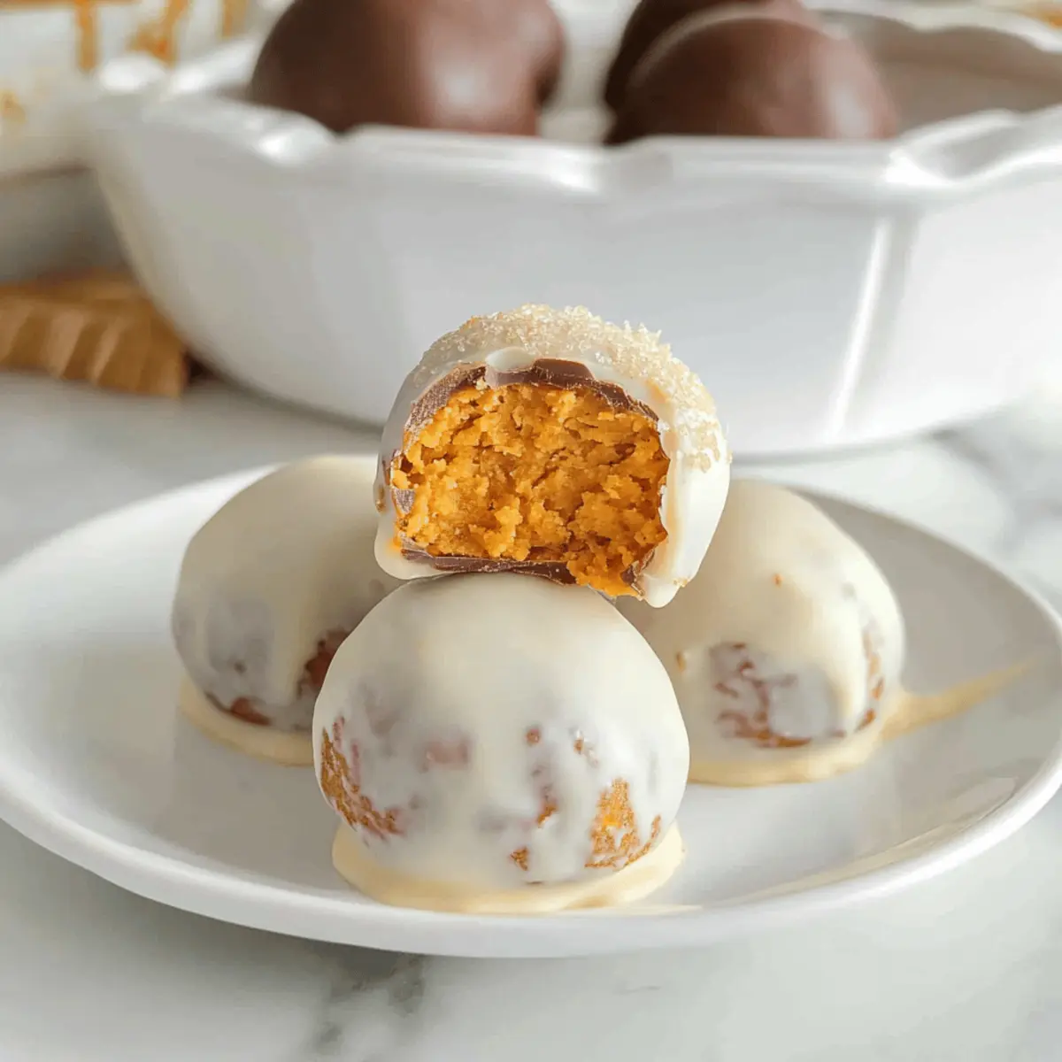No-Bake Pumpkin Pie Balls