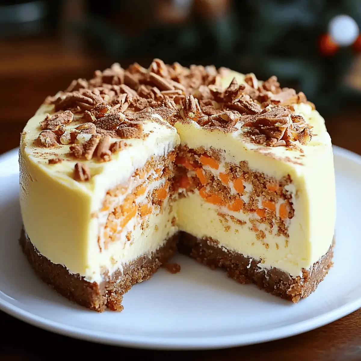 Carrot Cake Cheesecake