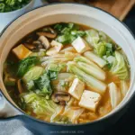 Napa Cabbage Tofu Soup