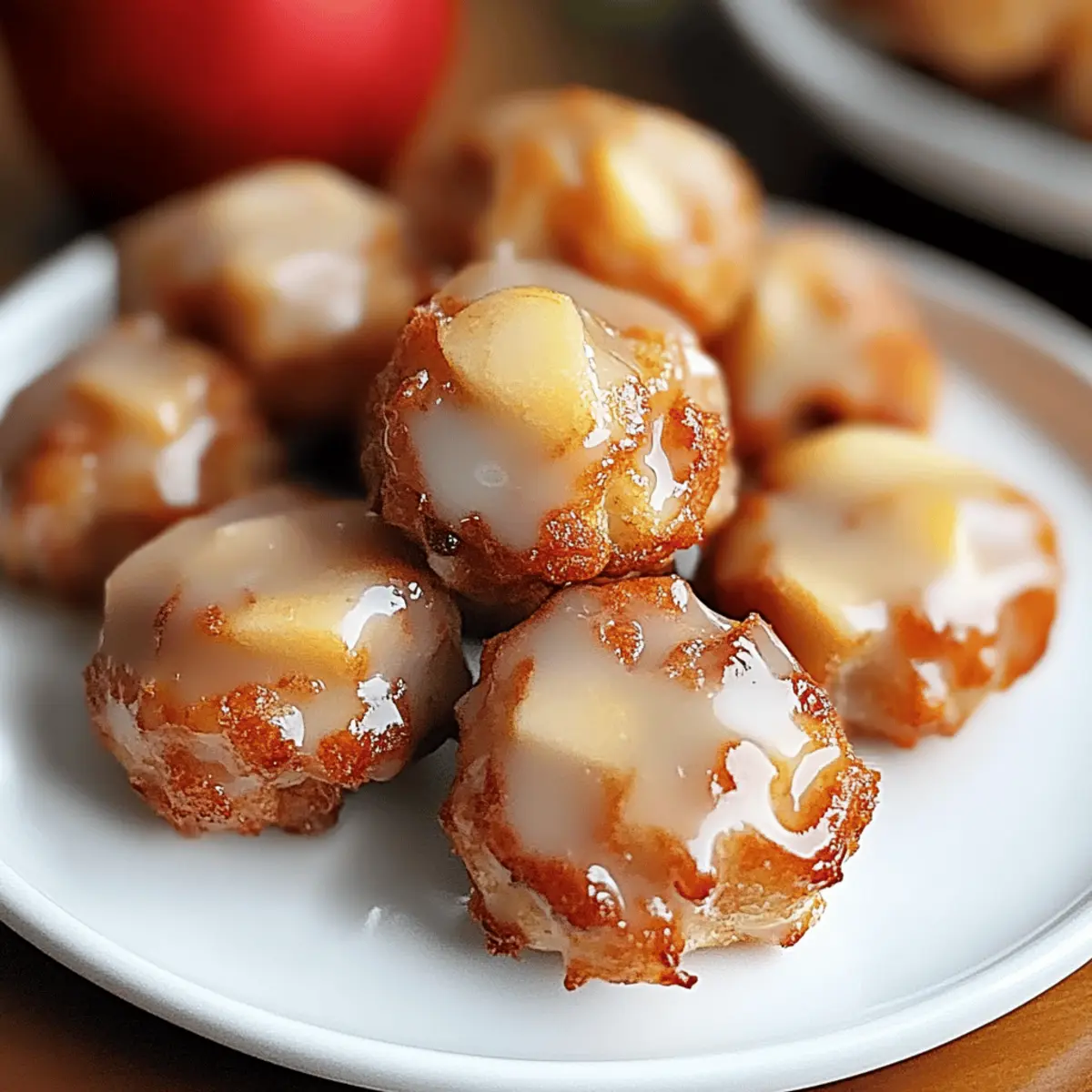 Irresistible Apple Fritter Bites