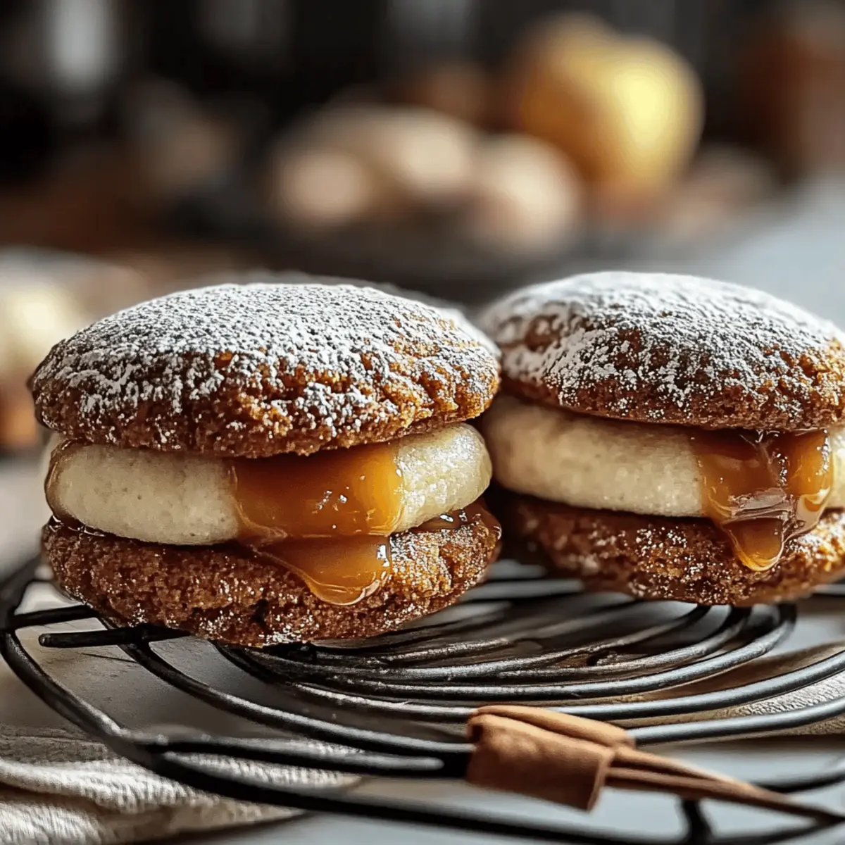 Apple Cider Whoopie Pie Cookies