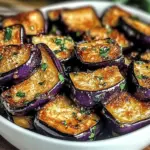 Crispy Air Fried Eggplant