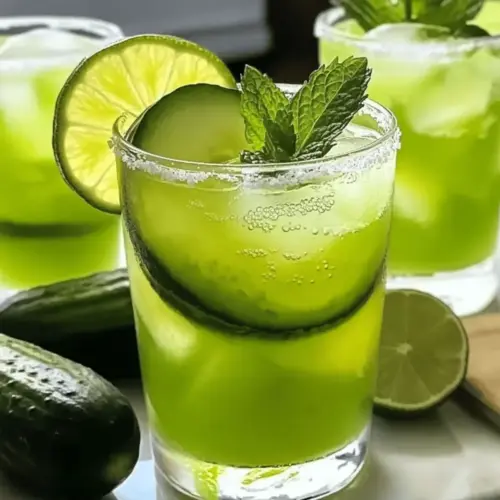 Cucumber Agua Fresca Bliss