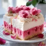 Delightful Rose Poke Cake