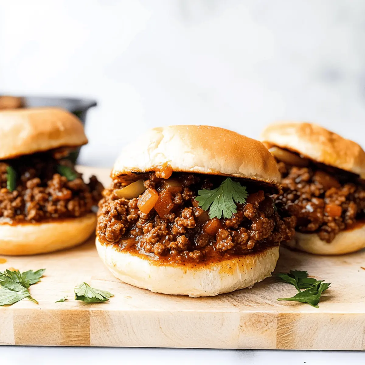 Healthy Sloppy Joes