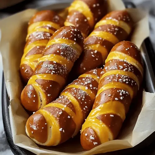 Irresistible Pretzel Dogs