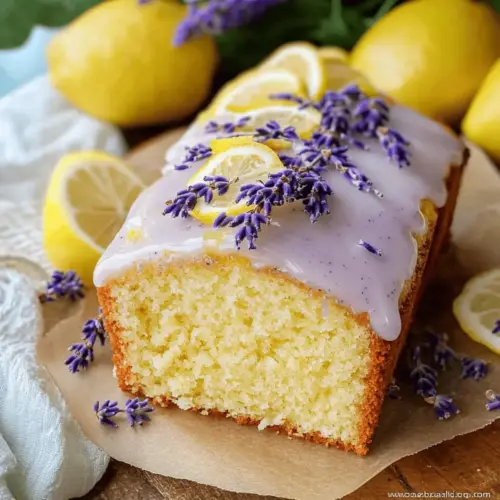 Lemon Lavender Cake