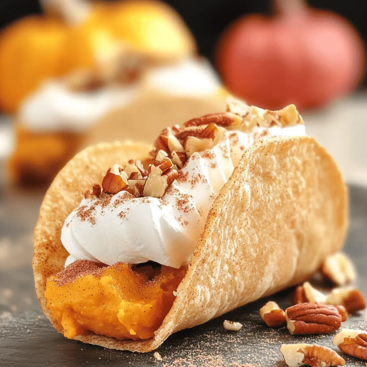 Pumpkin Pie Tacos