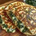 Savory Spinach Artichoke Quesadillas