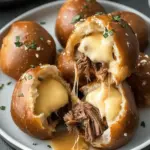 Smoked Brisket Beer Cheese Bombs