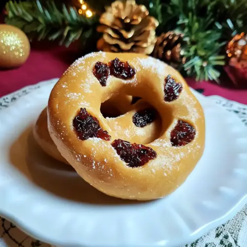 Maltese Christmas Honey Rings