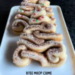 Mochi Christmas Tree Cinnamon Rolls