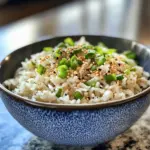 Savory Ginger Garlic Coconut Rice