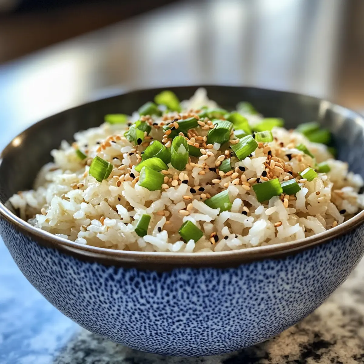 Savory Ginger Garlic Coconut Rice
