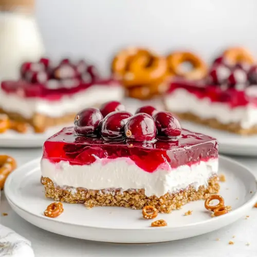Cranberry Pretzel Salad