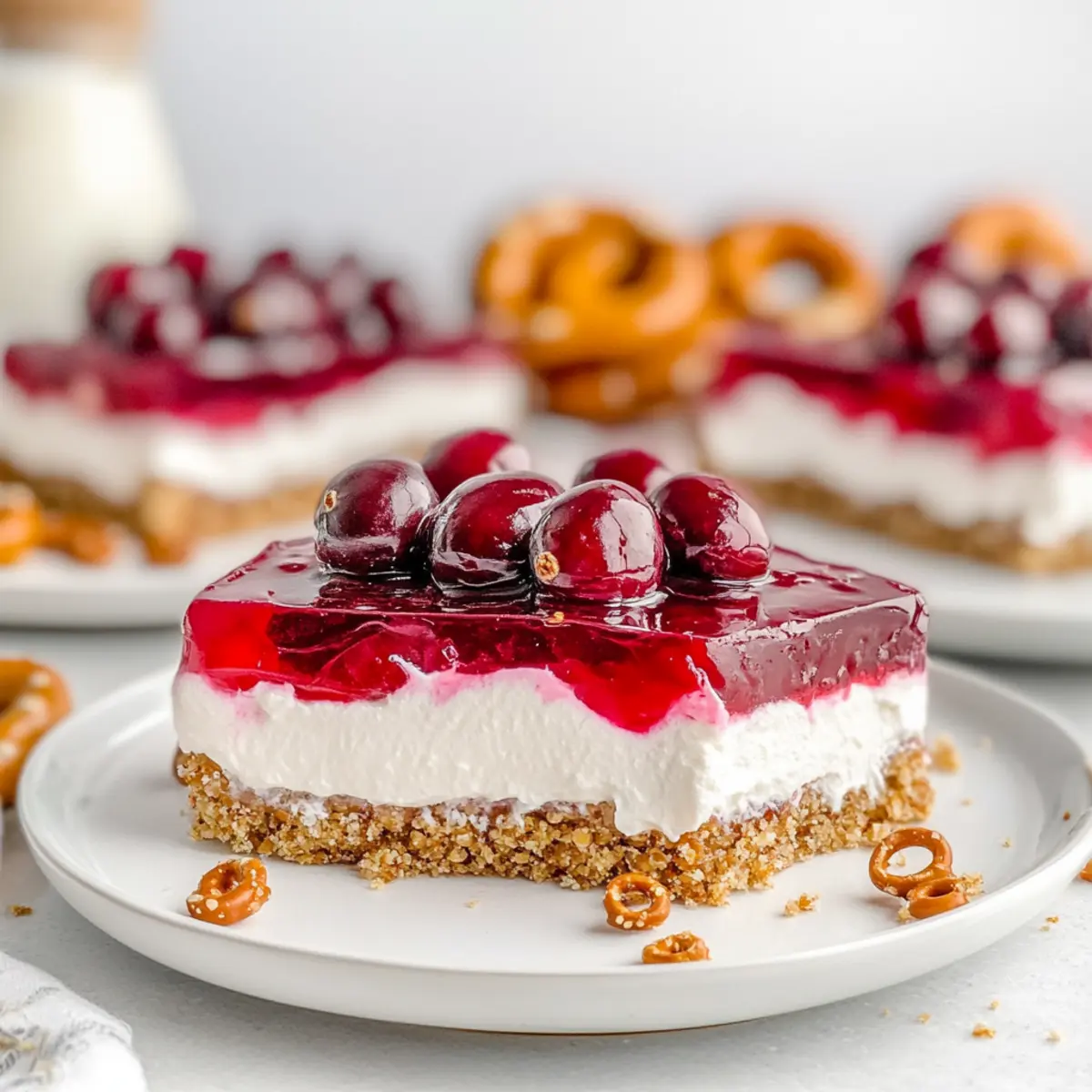 Cranberry Pretzel Salad