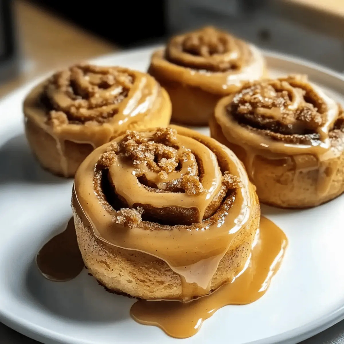 Biscoff Cookie Butter Cinnamon Rolls