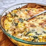 Chicken Spaghetti Squash Casserole