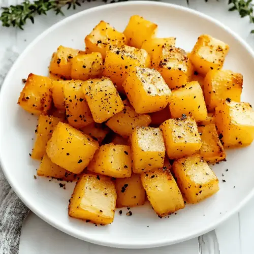 Crispy Baked Rutabaga