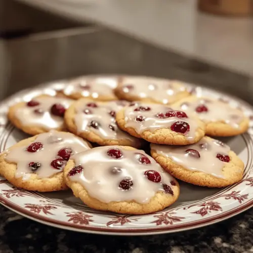 Lemon Cranberry Cookies