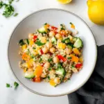 Lemon Quinoa & Chickpea Salad