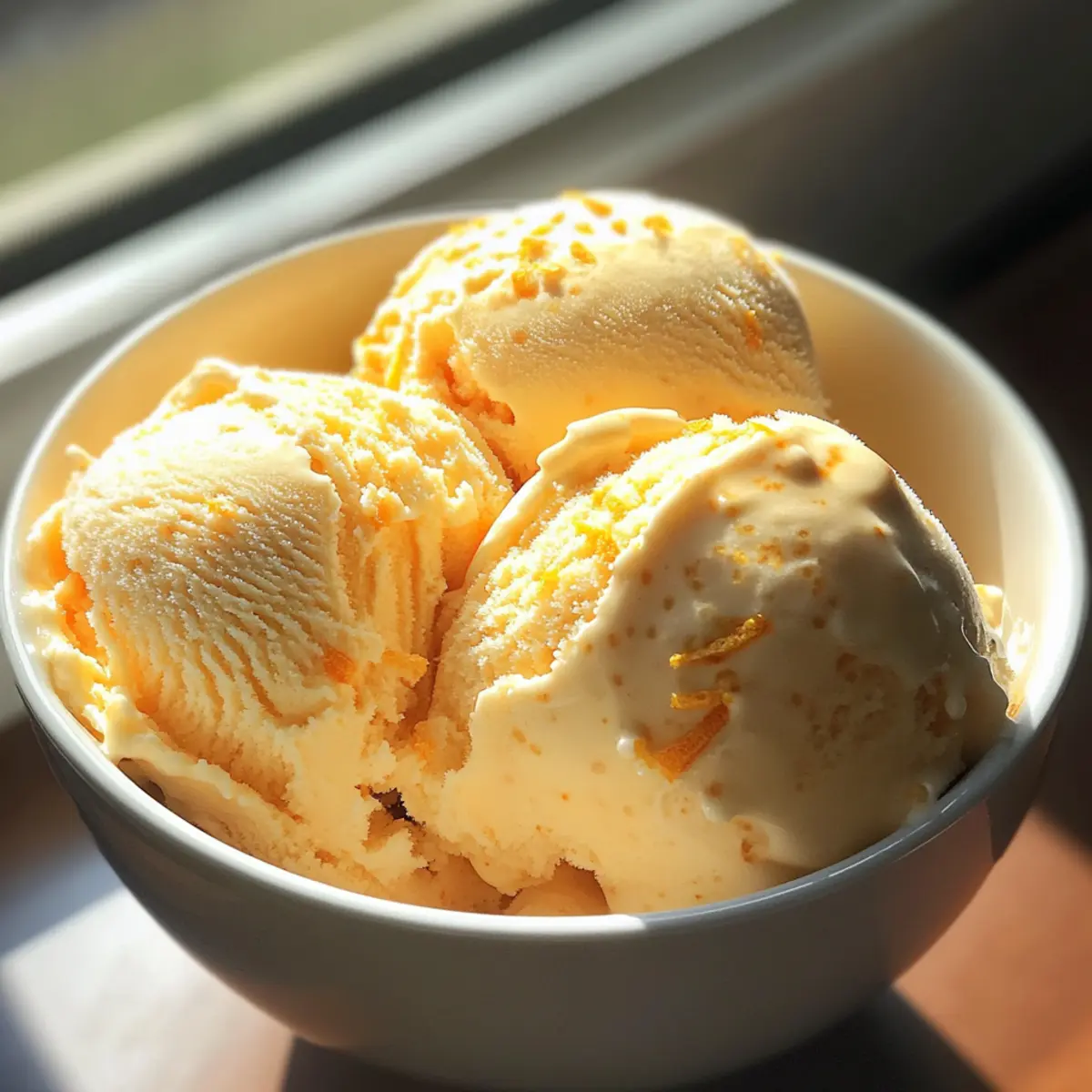 Orange Ice Cream
