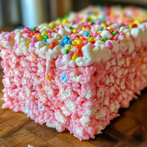 Cotton Candy Rice Krispie Treats