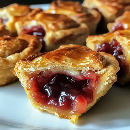 Delicious Cherry Pie Bites