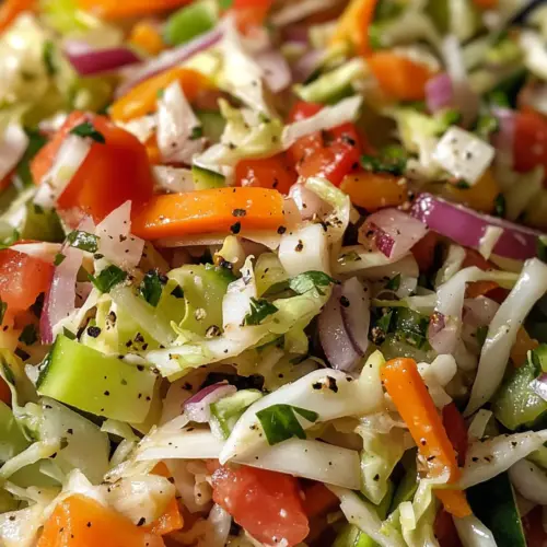 Greek Cabbage Salad