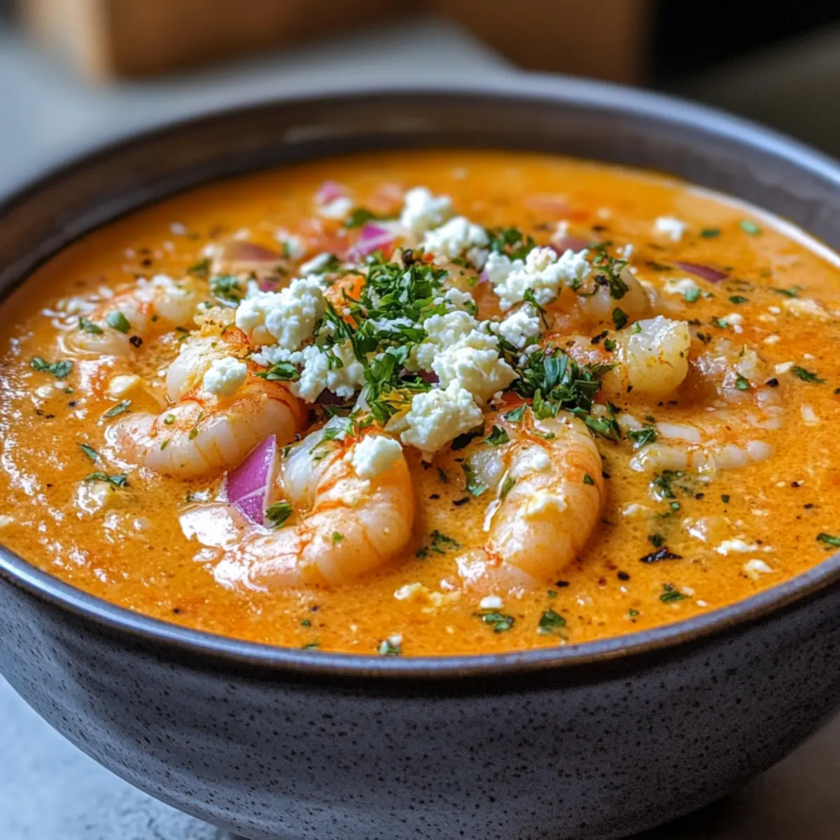 PERUVIAN SHRIMP SOUP