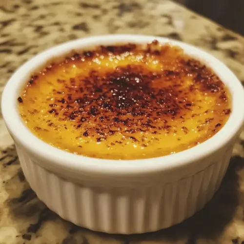Red Velvet Creme Brulee