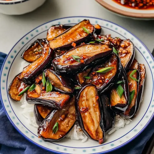 Garlic Sauce Chinese Eggplant