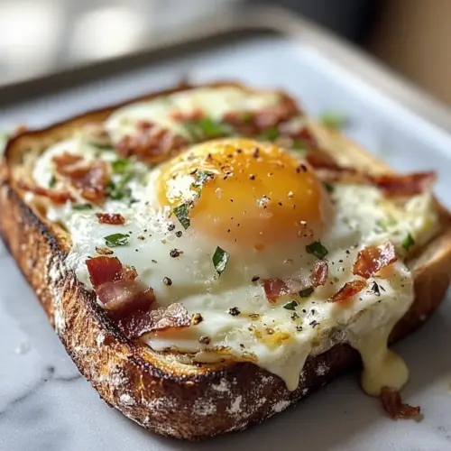 Carbonara Toast