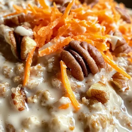 Carrot Cake Overnight Oats