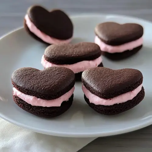 Valentine Sandwich Cookies