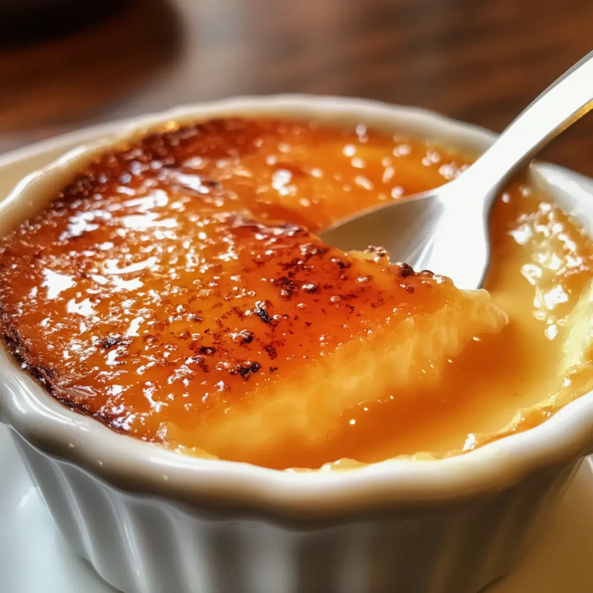 Thai Tea Creme Brulee