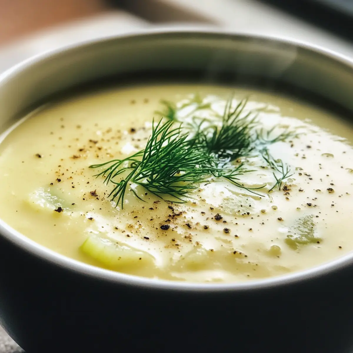 Rich Potato Leek Soup
