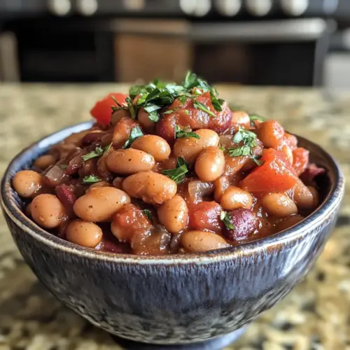 Jalapeño Beans with Shredded Chicken