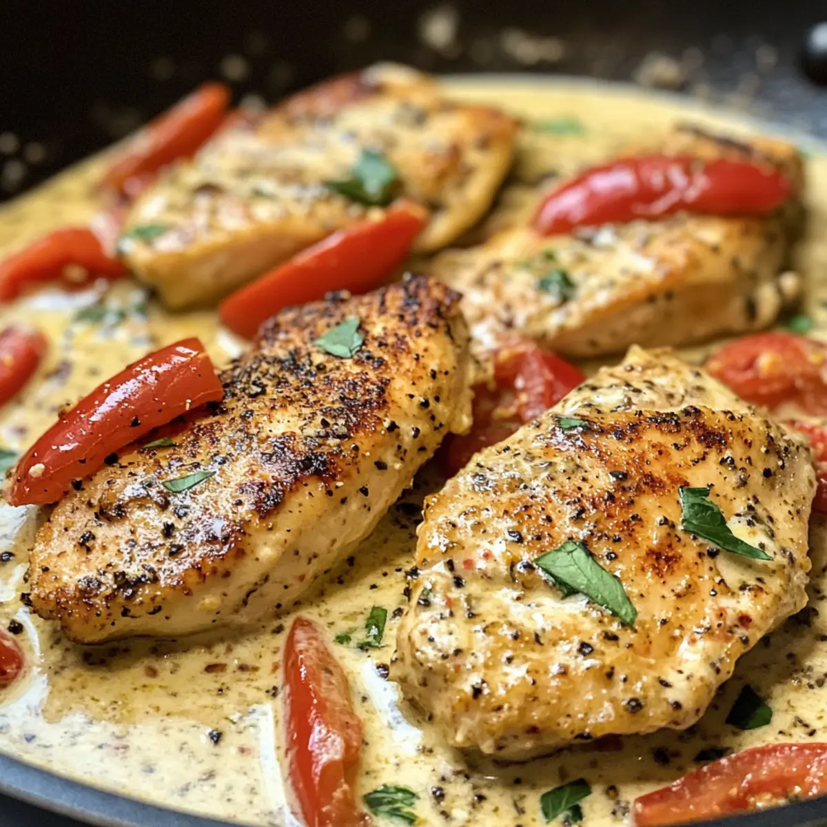 Pepperoncini Chicken Skillet