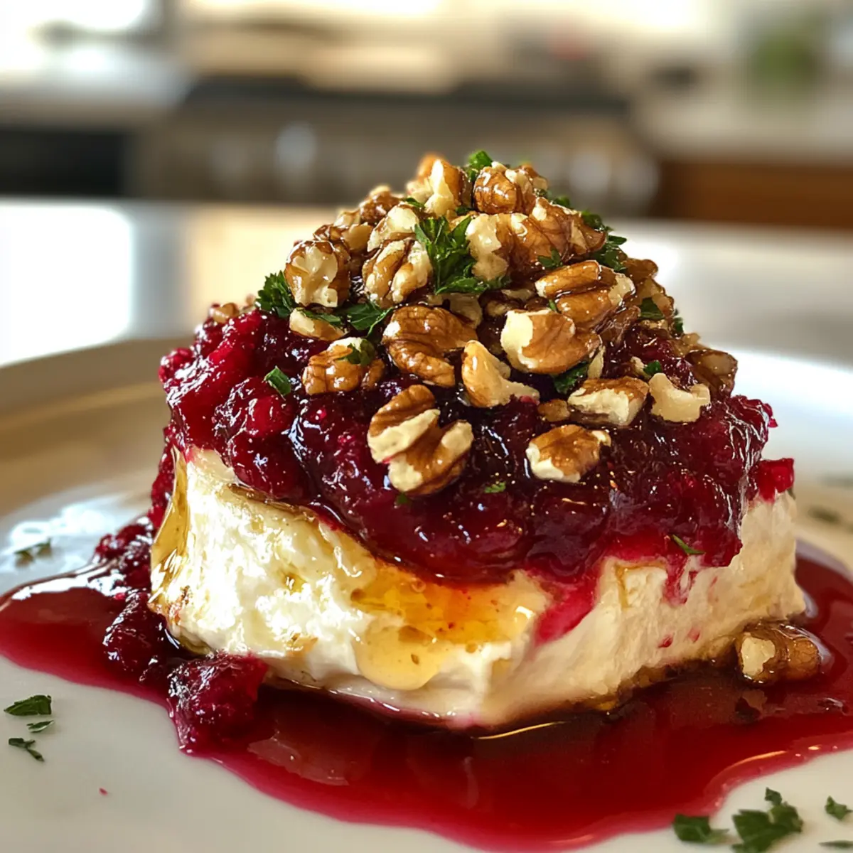 Cranberry Baked Brie