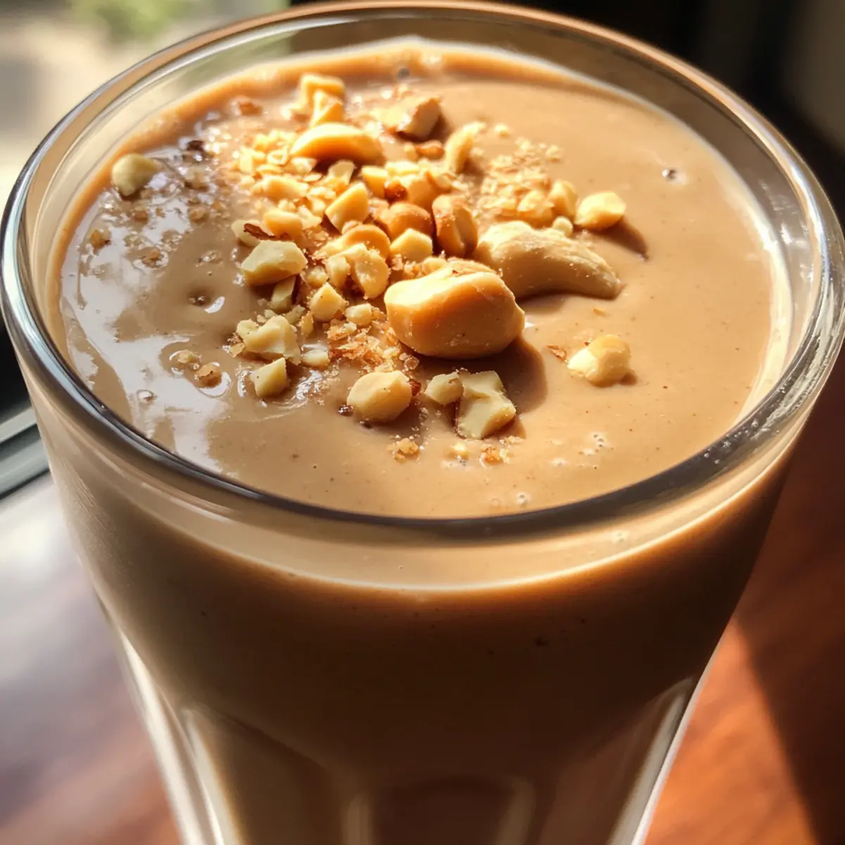 Peanut Butter Coffee Smoothie