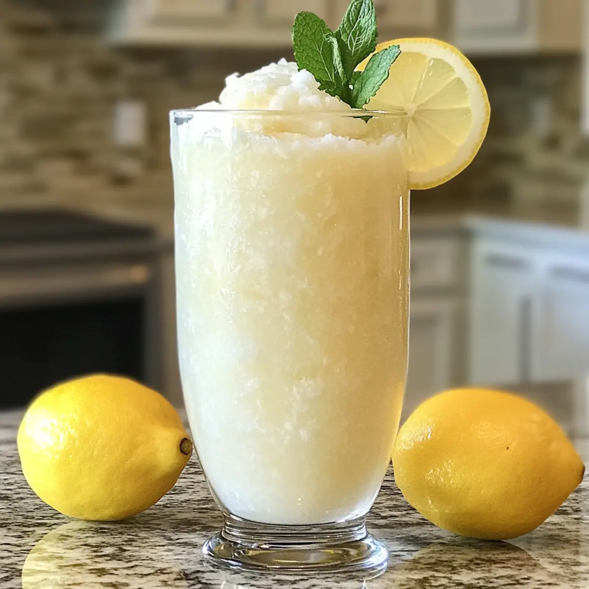 Frozen Coconut Lemonade