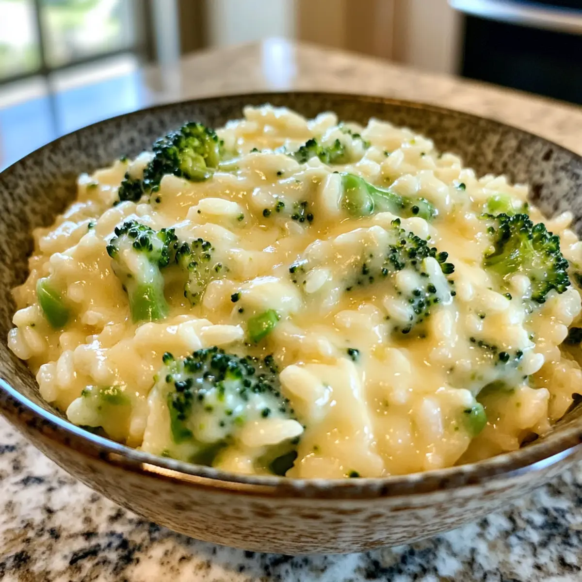 Broccoli and Cheese Risotto