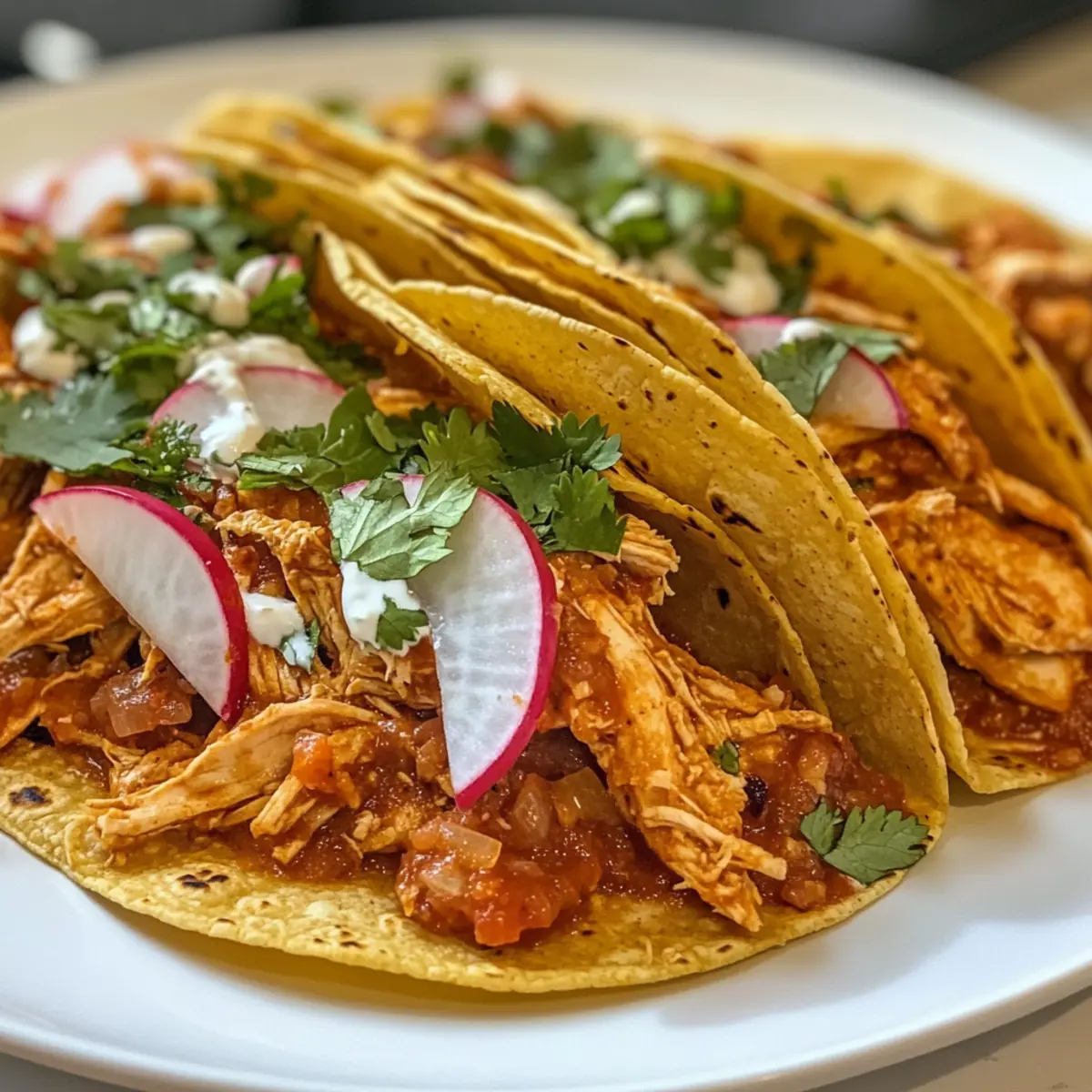 Chicken Tinga Tacos