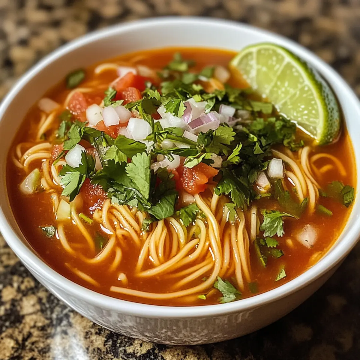 Mexican Noodle Soup