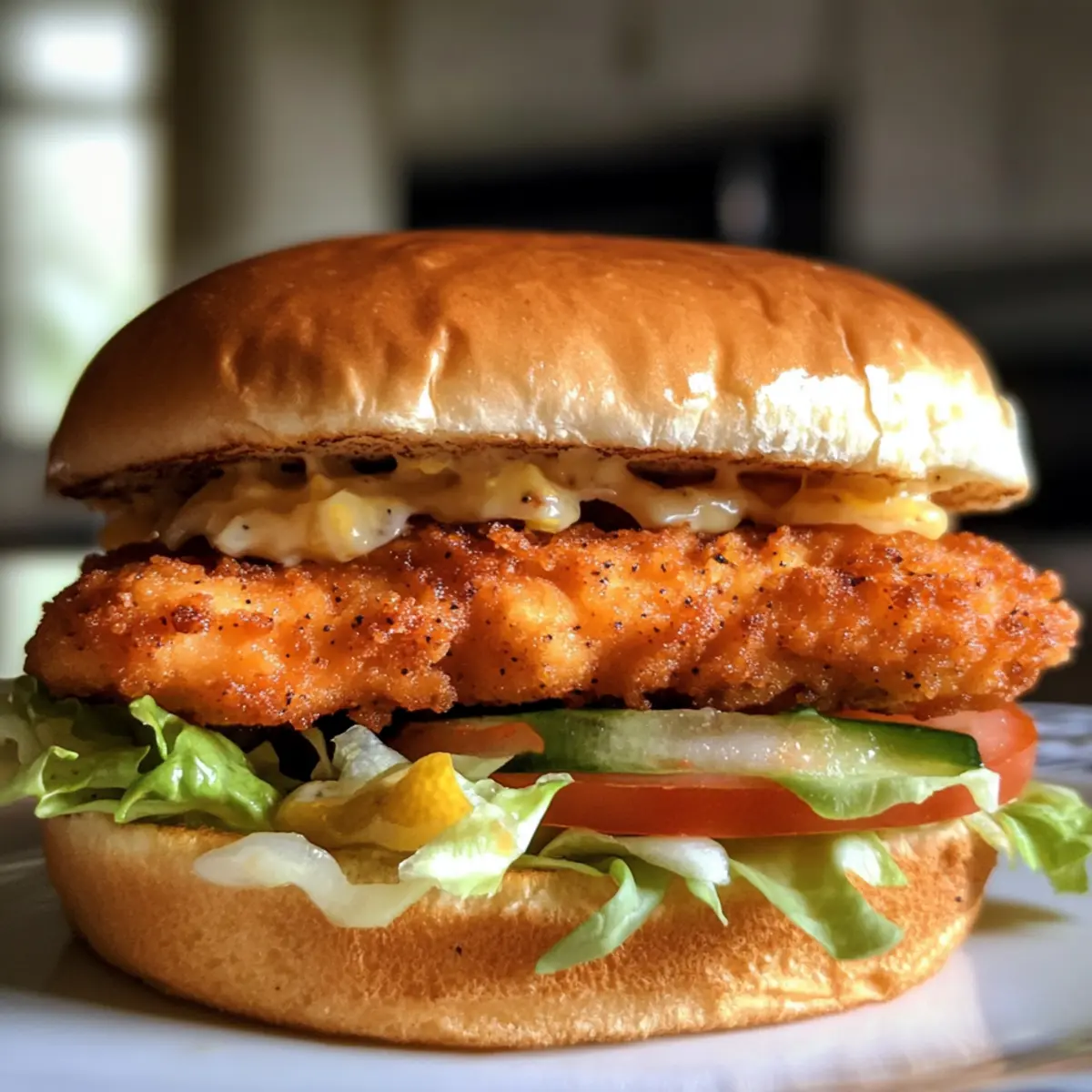 Lemon Pepper Chicken Sandwich