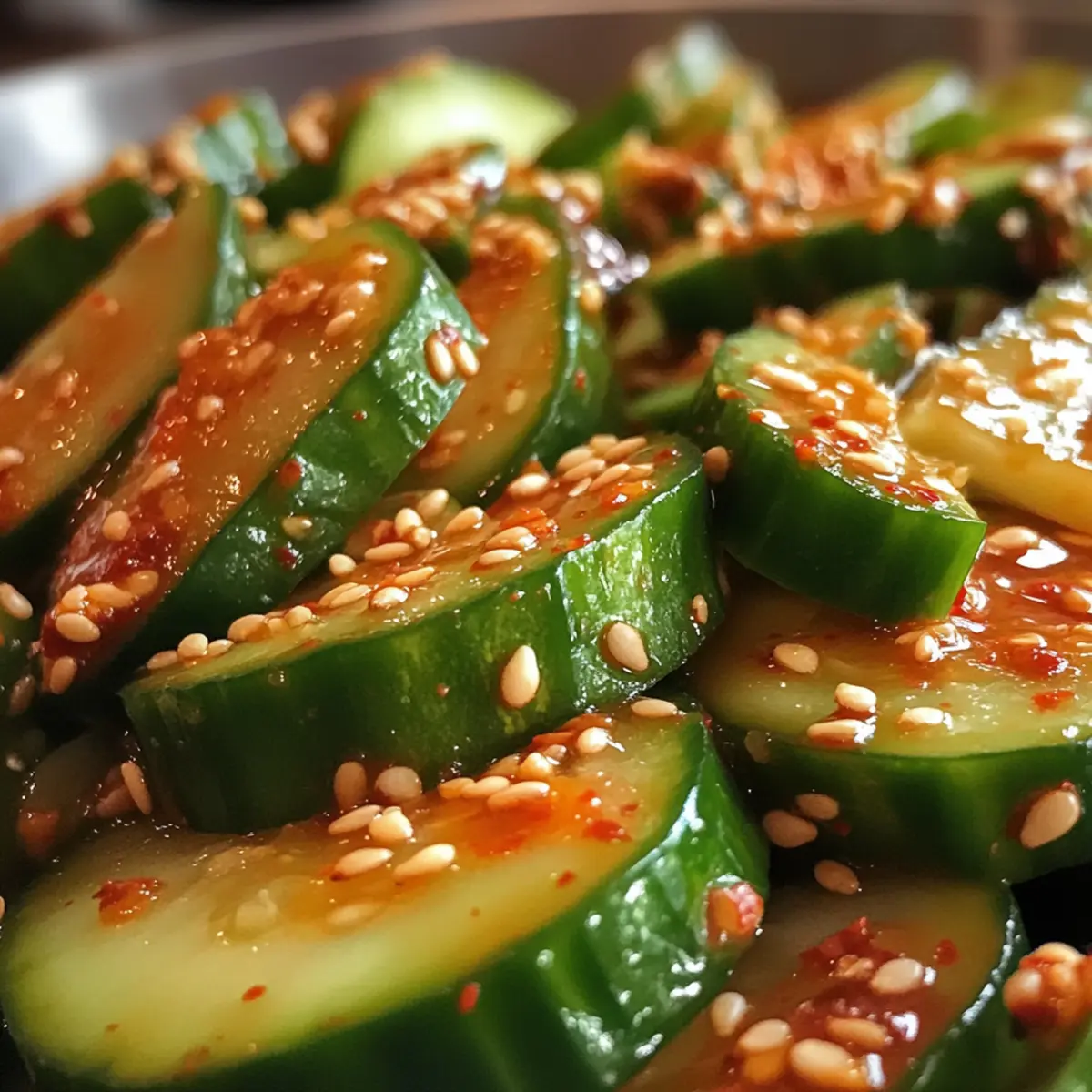 Gochujang Cucumber Salad